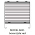 Easyfit plisségordijnen type AB11