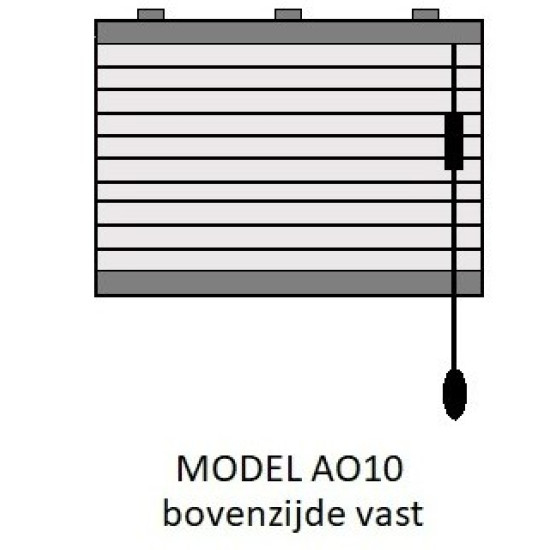 Easyfit plisségordijnen type AO10