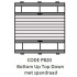 Easyfit plisségordijnen type PB20